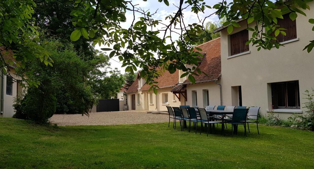 Maison de vacances A l'Ombre du Saule à côté du Zoo de Beauval et Châteaux de la Loire Selles-sur-Cher Esterno foto